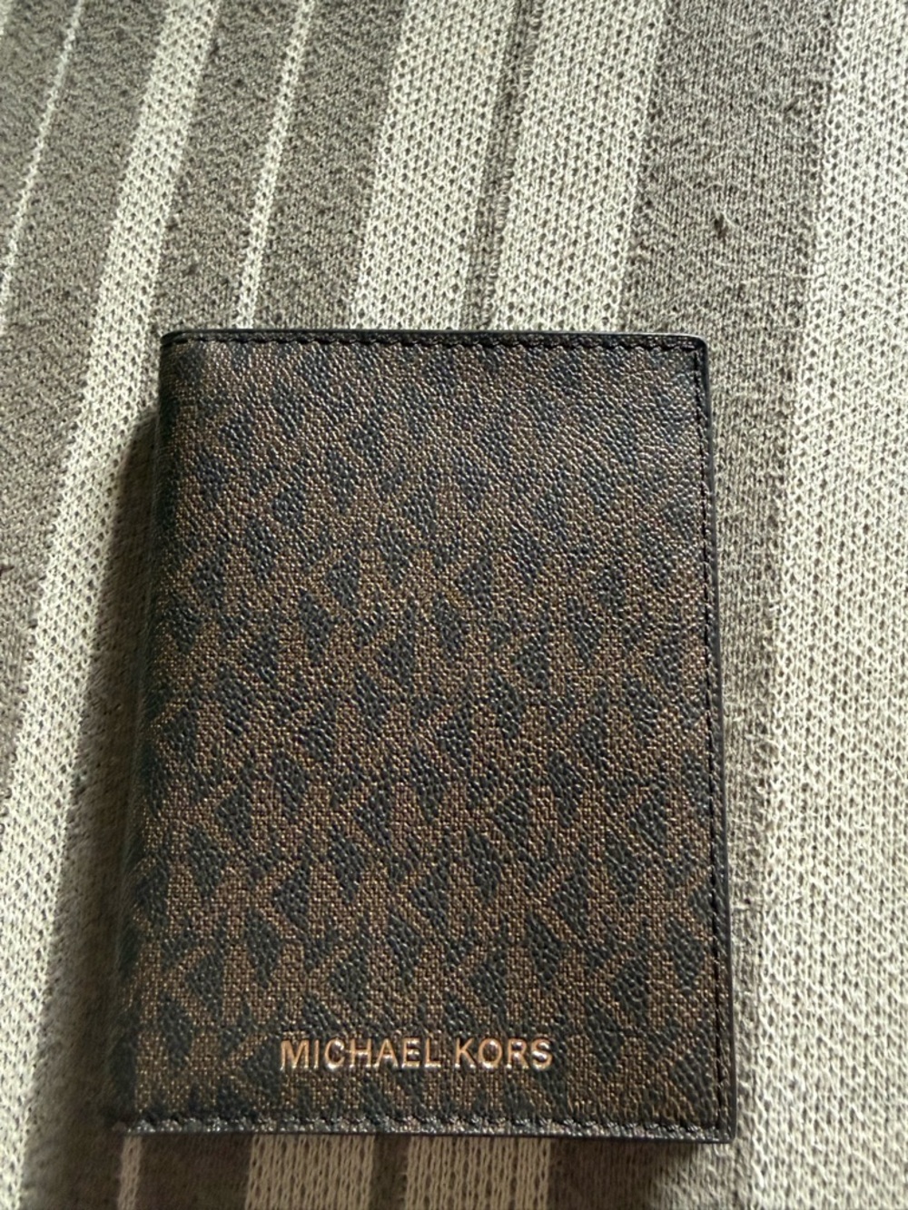 Michael Kors Brown Signature Logo Backpack And Wallet! - Picture 6 of 8